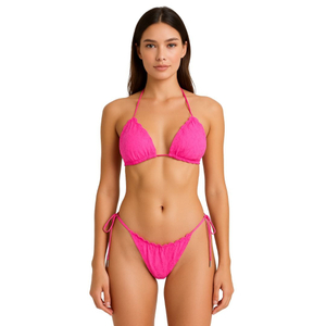 Biquíni Cortininha Keila Ripple Estampado Com Calcinha Empina Bumbum