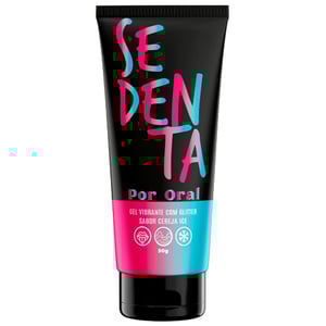 Sedenta Por Oral Gel Vibrante Ice Com Glitter 50g Pepper Blend