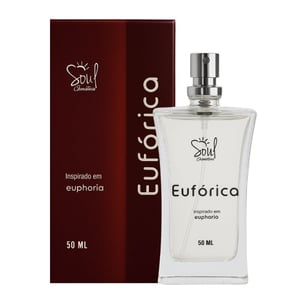 Eufórica Colônia Feminina 50ml Soul Cosméticos