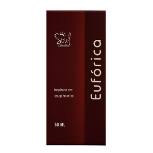 Eufórica Colônia Feminina 50ml Soul Cosméticos