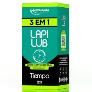 Lapi Lub Lubrificante Corporal 3 Em 1 Tiempo 250g La Pimienta