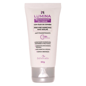 Lumina Desodorante Antitranspirante Em Creme 60g Sofisticatto