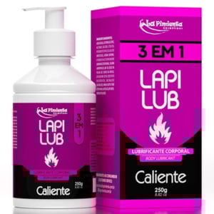 Lapi Lub Lubrificante Corporal 3 Em 1 Caliente 250g La Pimienta 