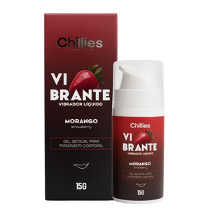 Vibrante Gel Vibrador Líquido Para Massagem 15g Chillies