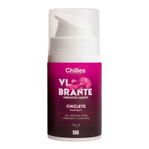 Vibrante Gel Vibrador Líquido Para Massagem 15g Chillies