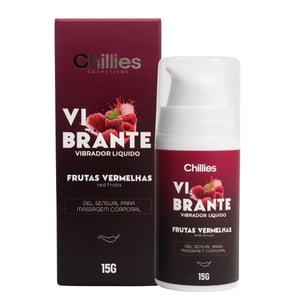 Vibrante Gel Vibrador Líquido Para Massagem 15g Chillies
