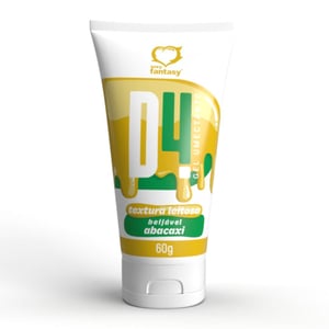 D4 Gel Umectante Textura Leitosa Beijável 60g Sexy Fantasy