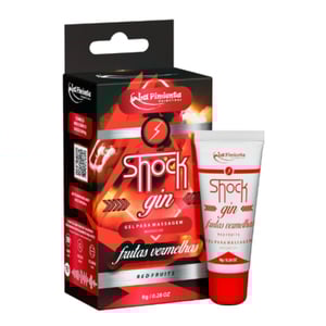 Shock Gin Gel Vibrador Líquido Excitante 8g La Pimienta