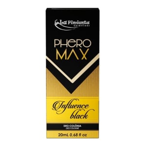Phero Max Deo Colônia Influence Black 20ml La Pimienta
