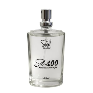 Silver 100 Colônia Masculina 50ml Soul Cosméticos 