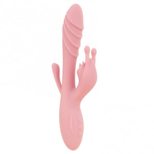 Vibrador Tripla Estimulação 12 Vibrações Com Aquecimento Snail Vibe Toys