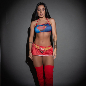 Fantasia Fetiche Super Girl Pimenta Sexy