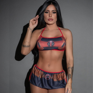 Fantasia Fetiche Deadpool Pimenta Sexy