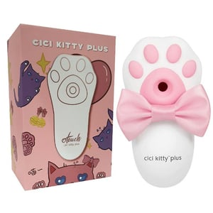 Vibrador Cici 7 Modos De Pulsação Formato De Patinha Vibe Toys