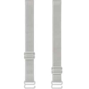 Alça De Sutiã De Silicone Fina Com Fecho Plástico