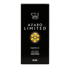 Azaro Limited Colônia Masculina 50ml Soul Cosméticos