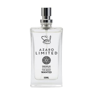 Azaro Limited Colônia Masculina 50ml Soul Cosméticos