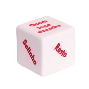 Chaveiro Com Dadinho Do Beijo Diversão Ao Cubo