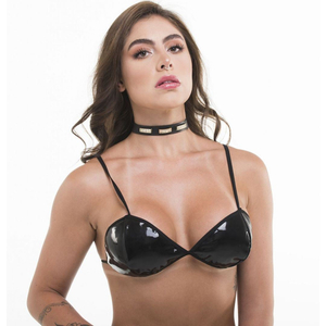 Coleira Tri Shine Linha Sado Sexy Fantasy