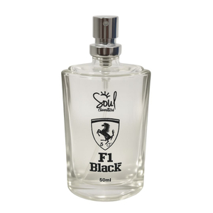 F1 Black Colônia Masculina 50ml Soul Cosméticos 