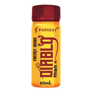 Diablo Energy Drink Hot Excitante Masculino 60ml Forsexy