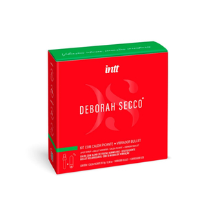 Kit Bullet E Calda Beijável Picante Deborah Secco Intt