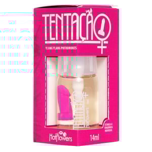 Perfume Tentação Aphrodisiac 14ml Hot Flowers