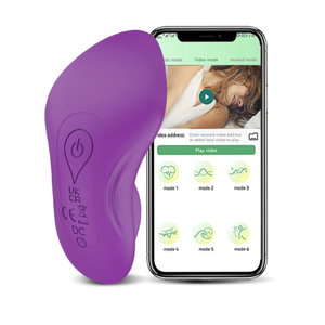 Calcinha Vibratória 9 Modos De Vibração App Control Vibe Toys