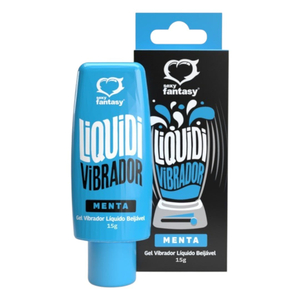 Liquidi Vibrador Gel Vibrador Líquido Beijável 15g Sexy Fantasy