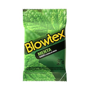 Preservativo Com Sabor E Aroma Blowtex