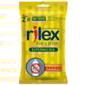 Preservativo Espermicida 3 Unidades Rilex