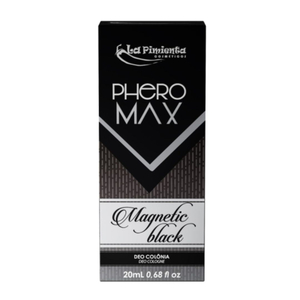 Phero Max Deo Colônia Magnetic Black 20ml La Pimienta