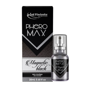 Phero Max Deo Colônia Magnetic Black 20ml La Pimienta