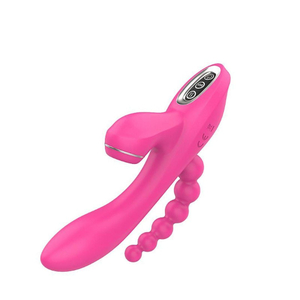Vibrador Tripla Estimulação 7 Vibrações E 3 Modos De Pulsação Abel Vibe Toys