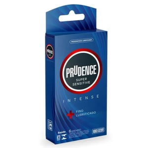Preservativo Super Sensitive Intense 6 Unidades Prudence