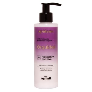 Loção Hidratante Corporal Orquídea 180g Apiderm Apinil