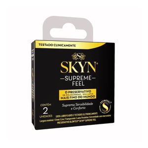 Preservativo Skyn Supreme Feel 2 Unidades Blowtex