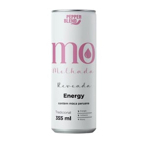 Molhada Revoada Energy Estimulante Com Maca Peruana 355ml Pepper Blend