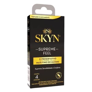 Preservativo Skyn Supreme Feel 4 Unidades Blowtex