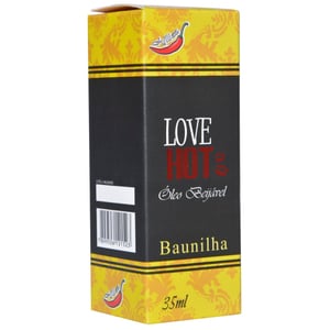 Love Hot óleo Beijável 35ml Chillies
