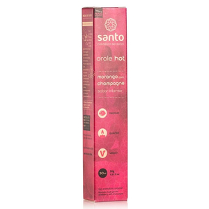 Orale Gel Beijável Hot 30ml Santo