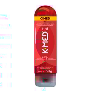 K-med Gel Lubrificante Hot 50g Cimed