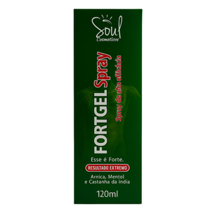 Fortgel Gel Para Massagem Spray 120ml Soul Cosméticos