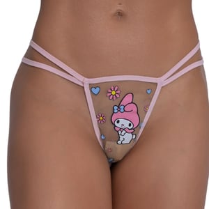 Calcinha Em Tule Cute Blossom Pimenta Sexy