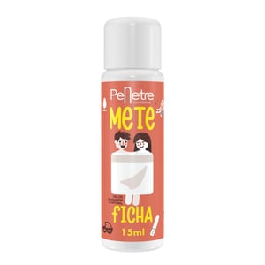 Mete Ficha Gel Para Massagem 15ml Penetre Cosméticos