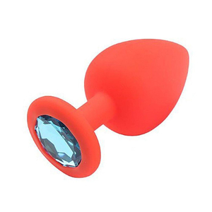 Plug Anal Grande 10 X 4 Cm Em Silicone Sexy Toys