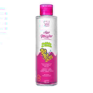 água Micelar Babasoul 250ml Soul Cosméticos