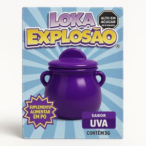 Loka Explosão Suplemento Alimentar Em Pó 3g Loka Sensação