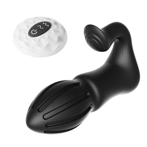 Plug Anal Fire Arrow Com Motor Duplo Com 7 Vibrações E Controle Remoto