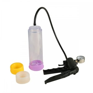 Bomba Peniana Penile Booster Com Gatilho De Sucção E Relógio De Pressão Vibe Toys